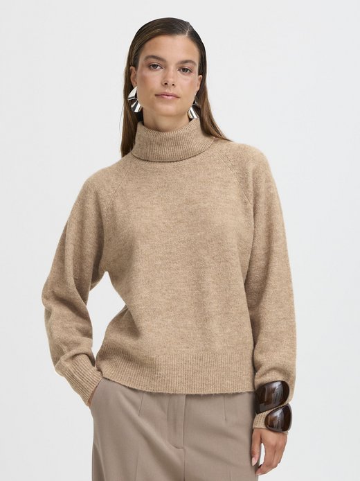 Damen Strickpullover langarm BYMONNA