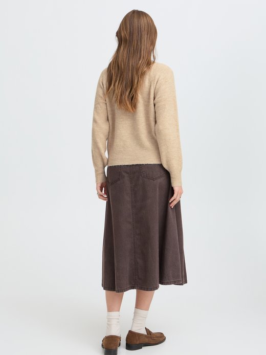 Damen Strickpullover langarm BYMONNA