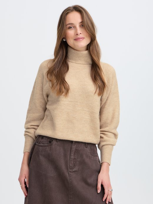 Damen Strickpullover langarm BYMONNA