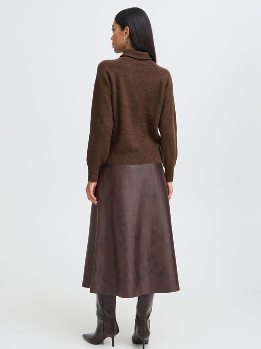 Damen Strickpullover langarm BYMONNA
