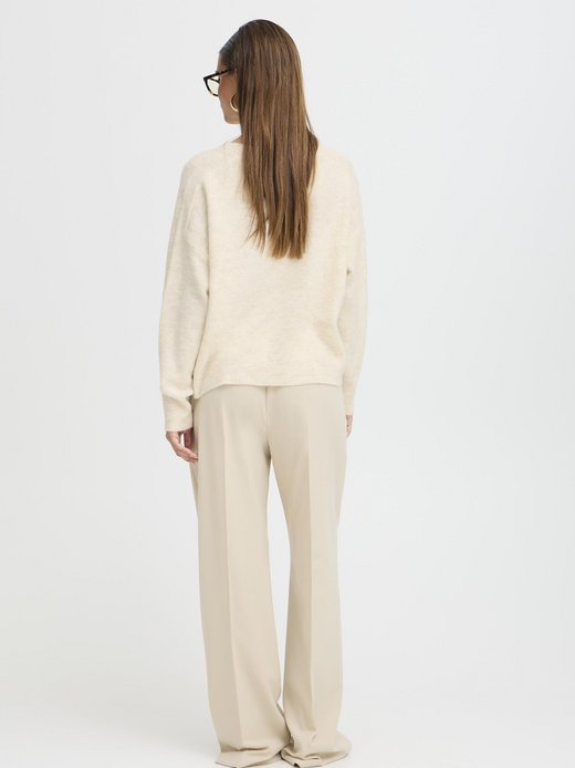 Damen Strickpullover langarm BYMONNA
