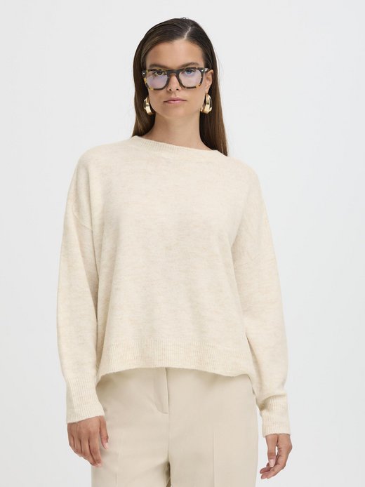 Damen Strickpullover langarm BYMONNA