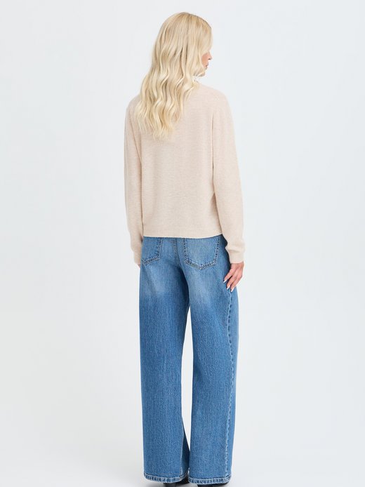 Damen Strickpullover langarm BYOSANNA