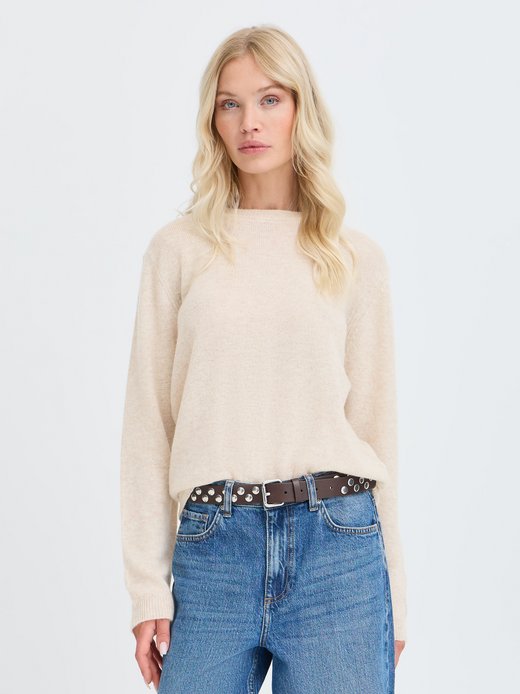 Damen Strickpullover langarm BYOSANNA