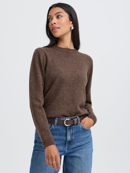 Damen Strickpullover langarm BYOSANNA