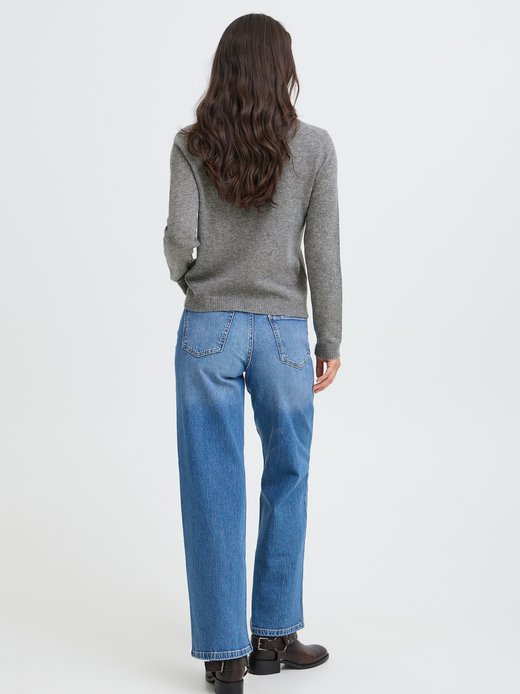 Damen Strickpullover langarm BYOSANNA