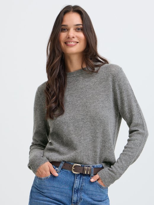 Damen Strickpullover langarm BYOSANNA