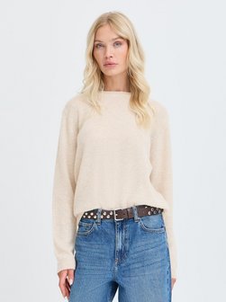 Damen Strickpullover langarm BYOSANNA