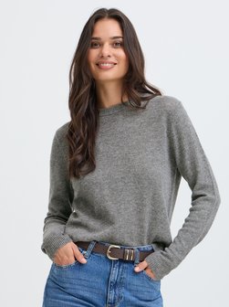 Damen Strickpullover langarm BYOSANNA