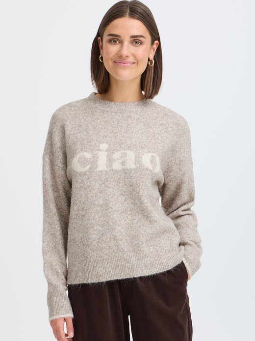 Damen Strickpullover langarm FRFLORENCE