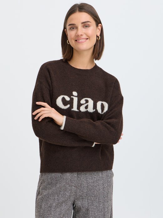 Damen Strickpullover langarm FRFLORENCE