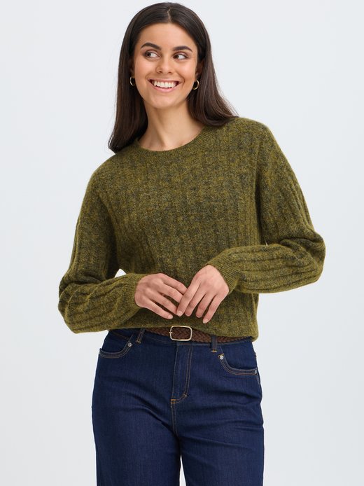 Damen Strickpullover langarm FRSANNY