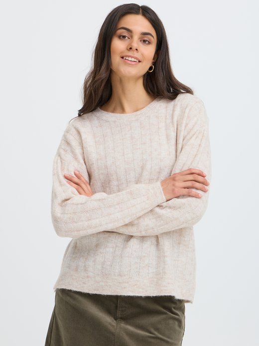 Damen Strickpullover langarm FRSANNY