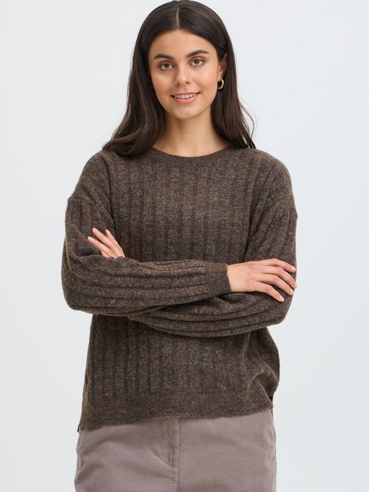 Damen Strickpullover langarm FRSANNY