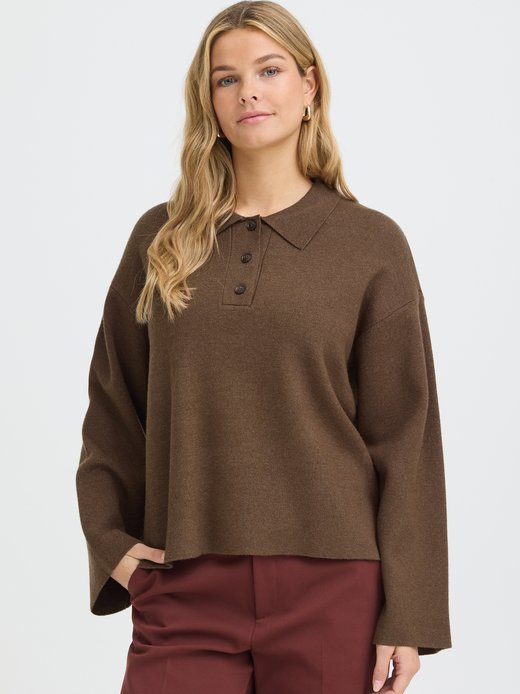 Damen Strickpullover langarm FRVIOLETA