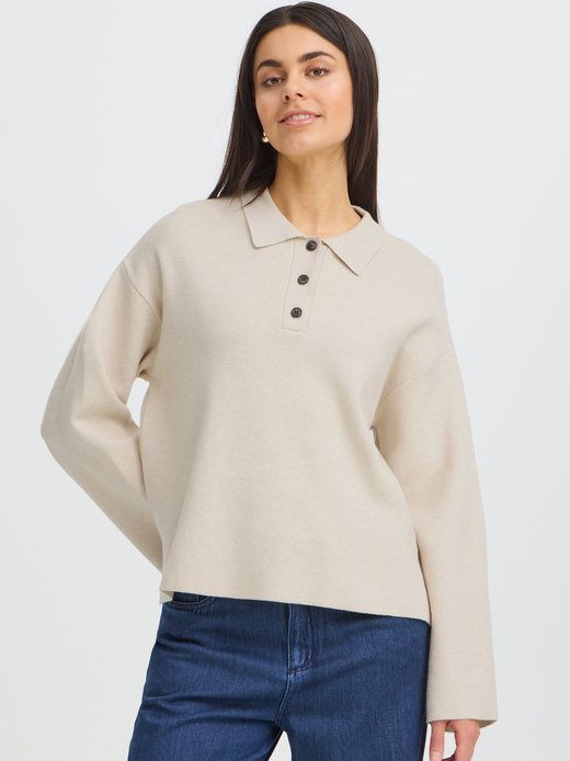 Damen Strickpullover langarm FRVIOLETA