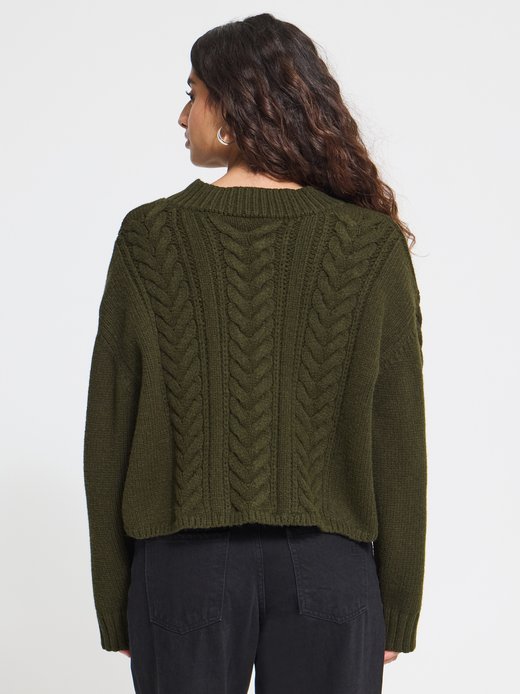 Damen Strickpullover langarm IHARPER