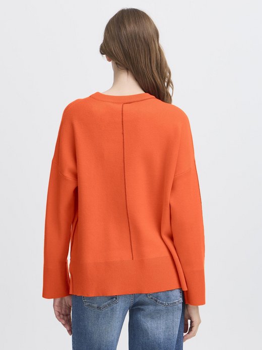 Damen Strickpullover langarm IHBALLIA