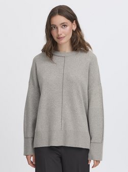 Damen Strickpullover langarm IHBALLIA