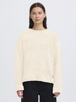 Damen Strickpullover langarm IHBLARISA