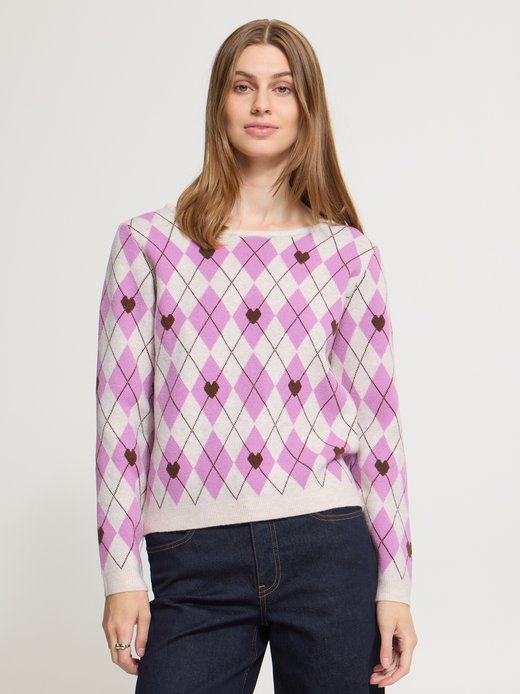 Damen Strickpullover langarm IHBRIELLE