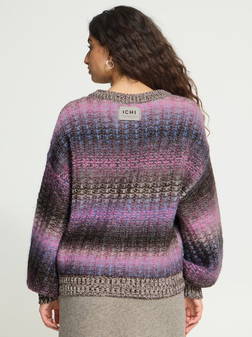Damen Strickpullover langarm IHDASUNTE