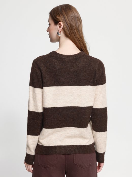 Damen Strickpullover langarm IHEDEEN