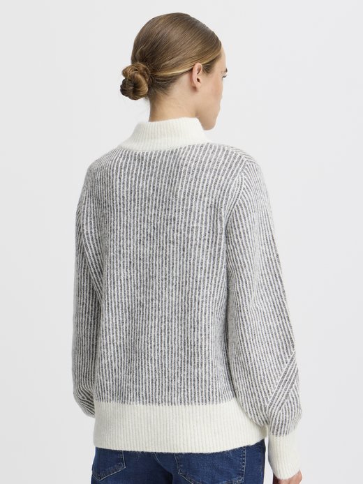 Damen Strickpullover langarm IHKAMARA