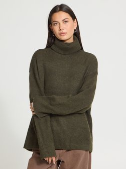 Damen Strickpullover langarm IHKAMARA