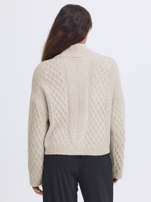 Damen Strickpullover langarm IHMYLLE