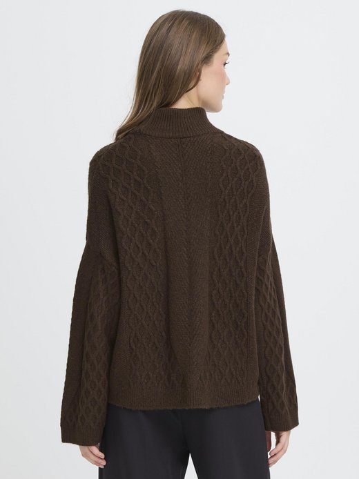 Damen Strickpullover langarm IHMYLLE
