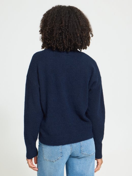 Damen Strickpullover langarm IHSAGE