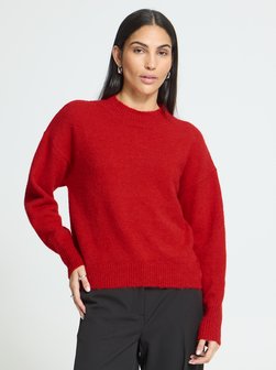 Damen Strickpullover langarm IHSAGE