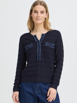 Damen Strickpullover langarm PZSARA