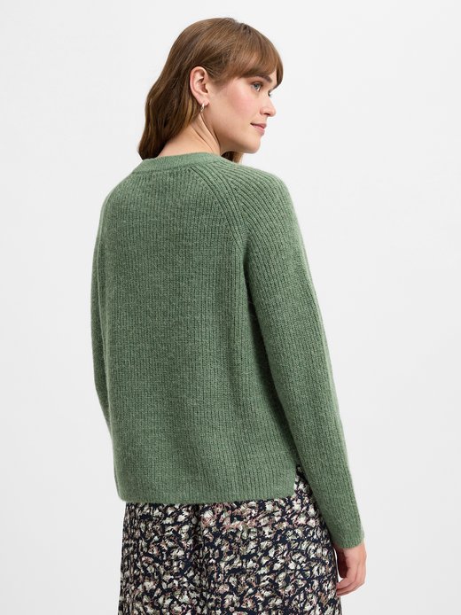 Damen Strickpullover mit Alpaka Anteil