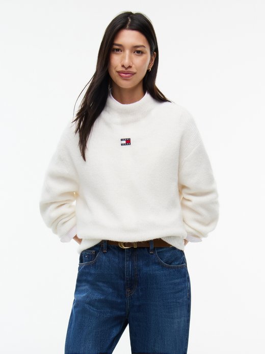 Damen Strickpullover - mit Alpaka- und Woll-Anteil