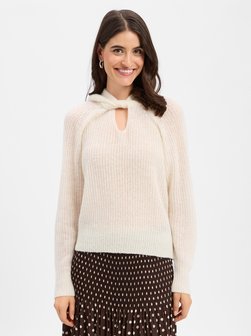 Damen Strickpullover mit Alpaka- und Wollanteil - Kolpa