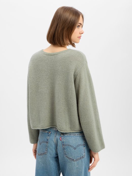 Damen Strickpullover mit Alpaka- und Wollanteil - Vitow