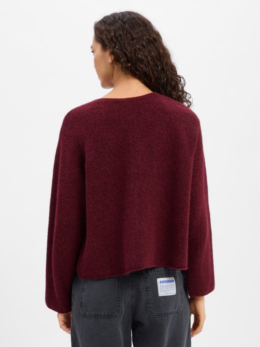 Damen Strickpullover mit Alpaka- und Wollanteil - Vitow