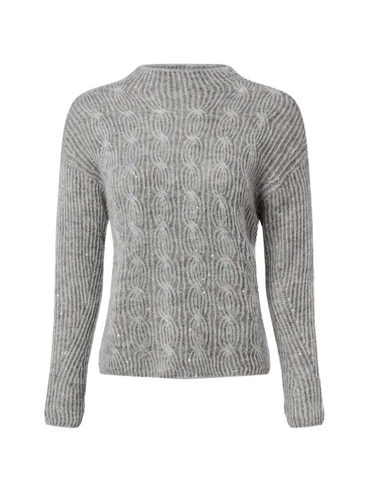 Damen Strickpullover mit Alpaka und Wolle