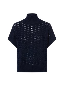 Damen Strickpullover mit Alpakaantei