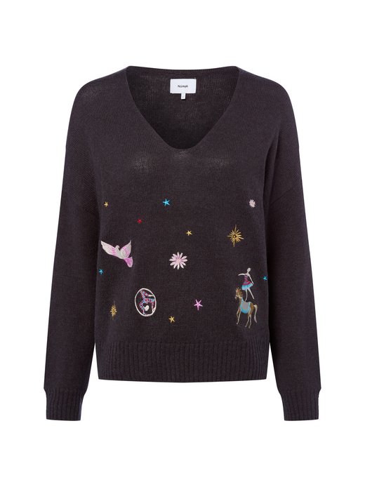 Damen Strickpullover mit Alpakaanteil - Nualmut