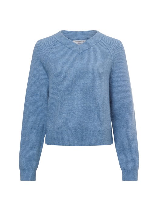 Damen Strickpullover mit Alpakaanteil