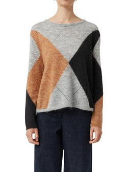 Damen Strickpullover mit Alpakaanteil