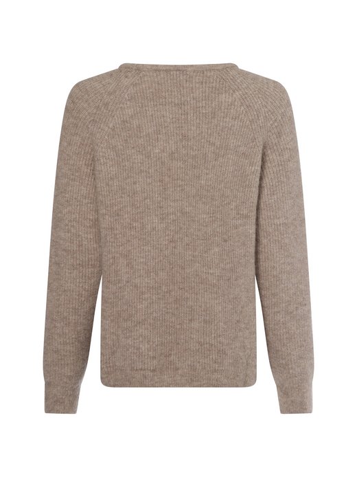Damen Strickpullover mit Alpakawolle
