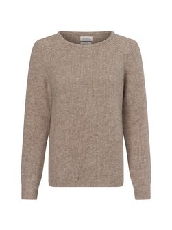 Artikelbild Damen Strickpullover mit Alpakawolle von Fynch-Hatton in melange meliert