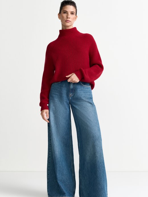 Damen Strickpullover mit Cashmere-Anteil