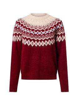 Damen Strickpullover mit Merino-Anteil