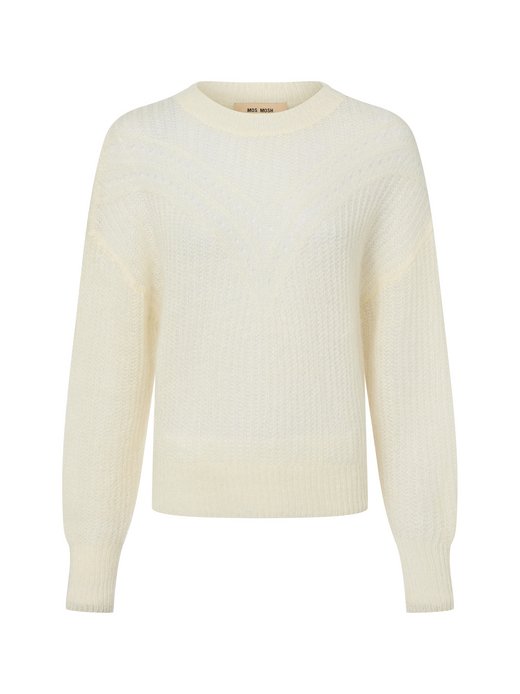 Damen Strickpullover mit Mohair-Anteil - MMSigva