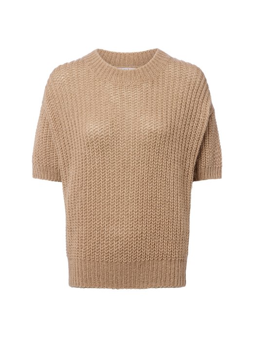 Damen Strickpullover mit Mohairanteil